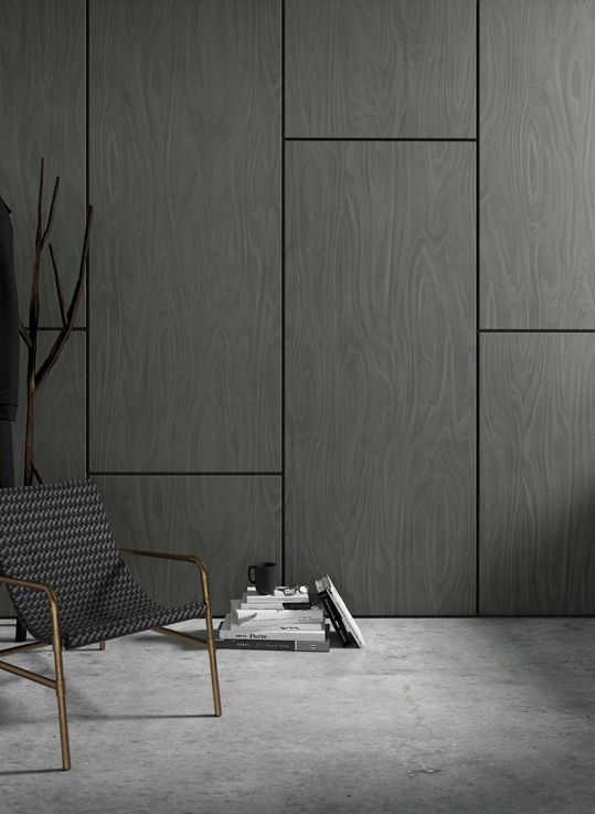 MDF wall panels in a modern interior