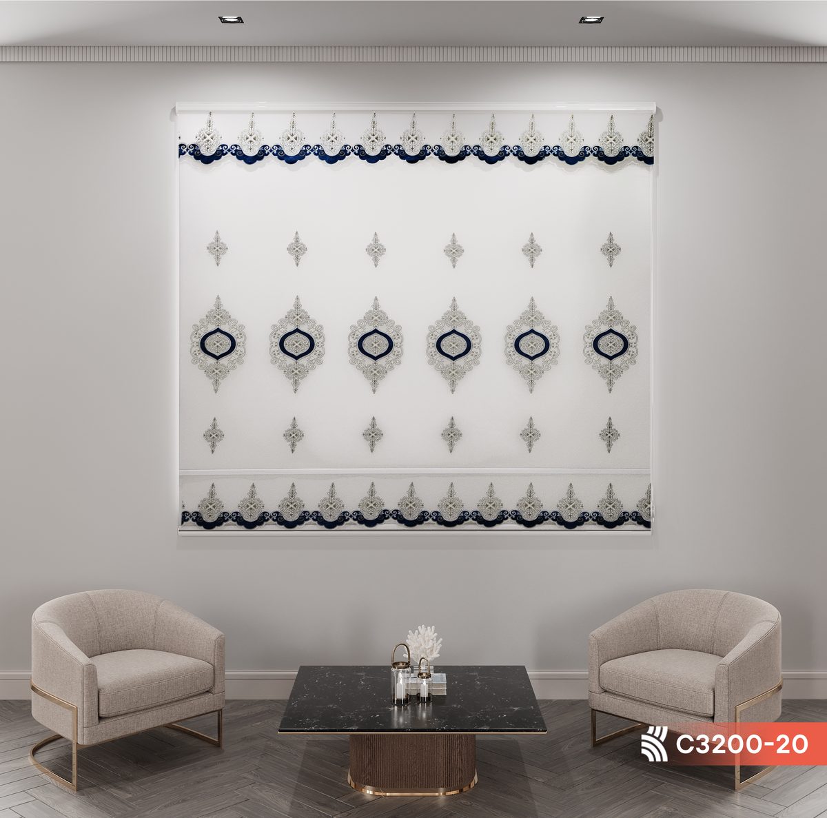 Тюль C3200 3