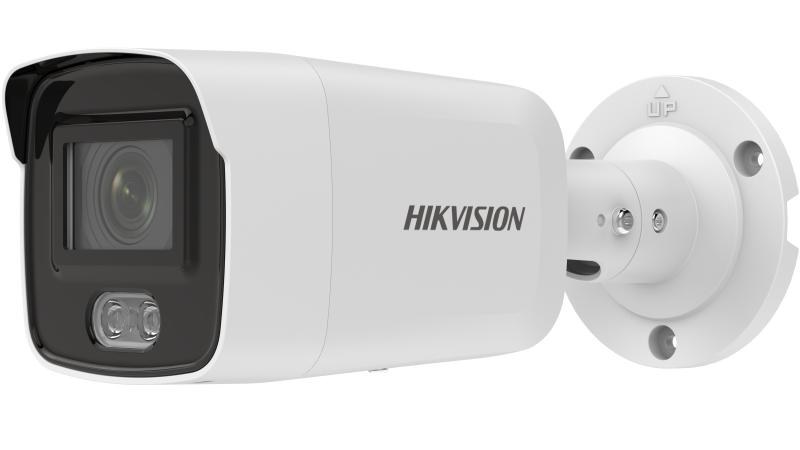 Hikvision DS-2CD2047G2-LU — уличная цилиндрическая IP-камера 8 Мп