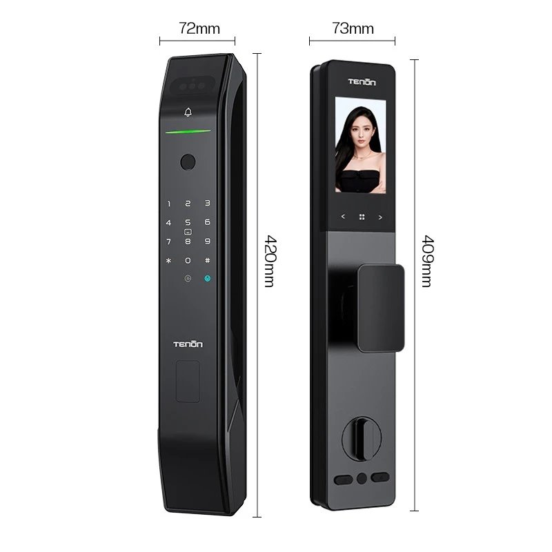 Tenon D2 Pro — замок с камерой и Face ID 2