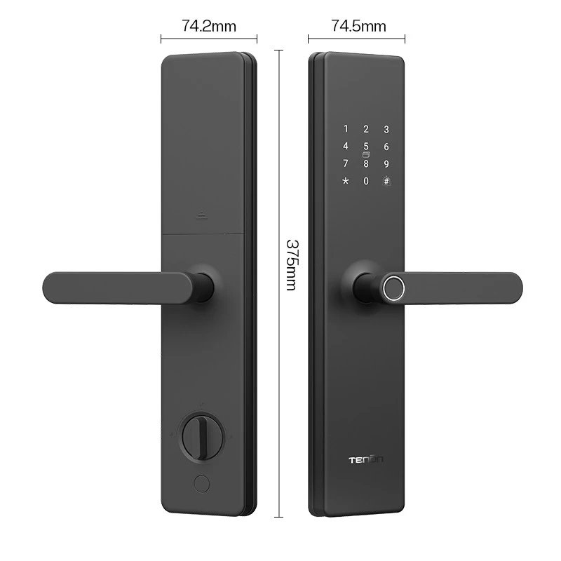 Tenon T10 — стальной замок для входной двери 2