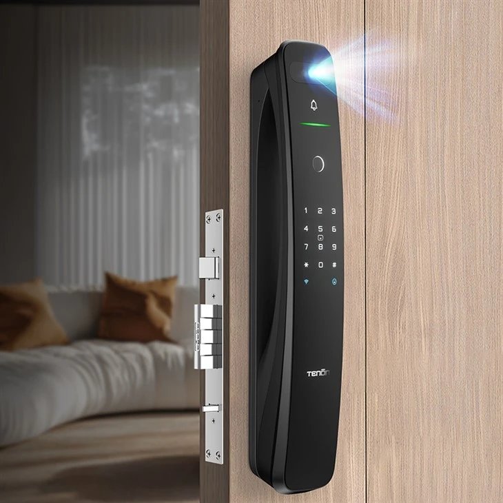 Tenon A9 Pro — автоматический замок с Face ID и экраном